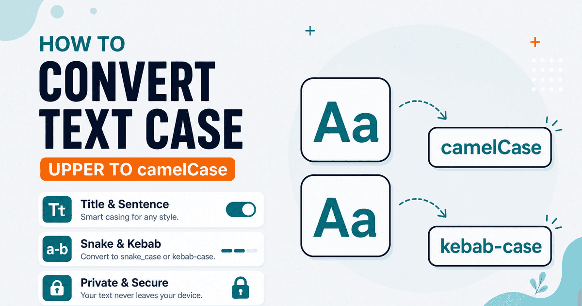 Convert text case online with NeedAnyTool