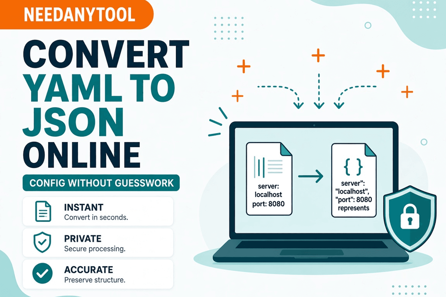 Convert YAML to JSON Online — Config Without the Guesswork — NeedAnyTool