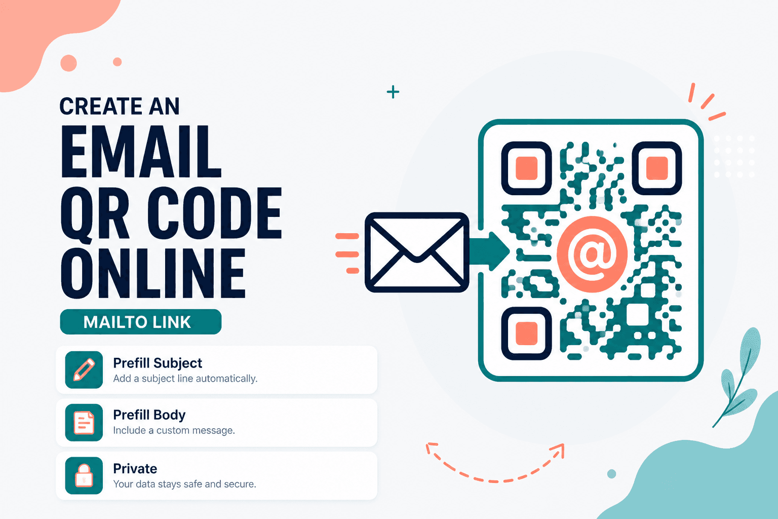 Create an email QR code online with NeedAnyTool
