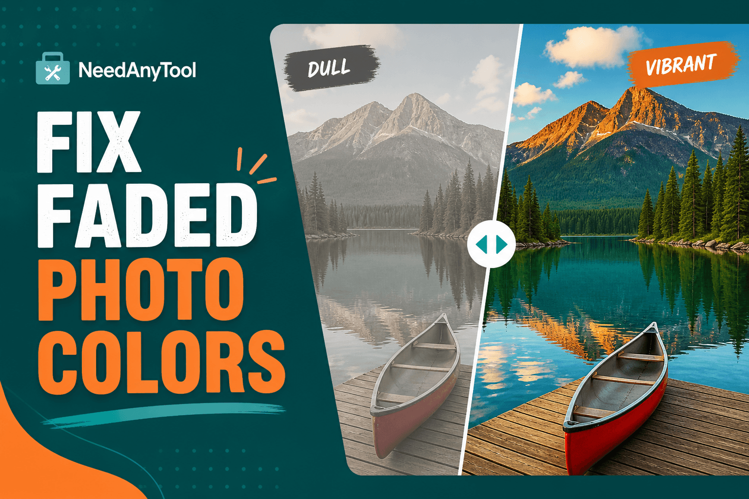 Dull Photo? Fix Contrast and Saturation Fast — NeedAnyTool