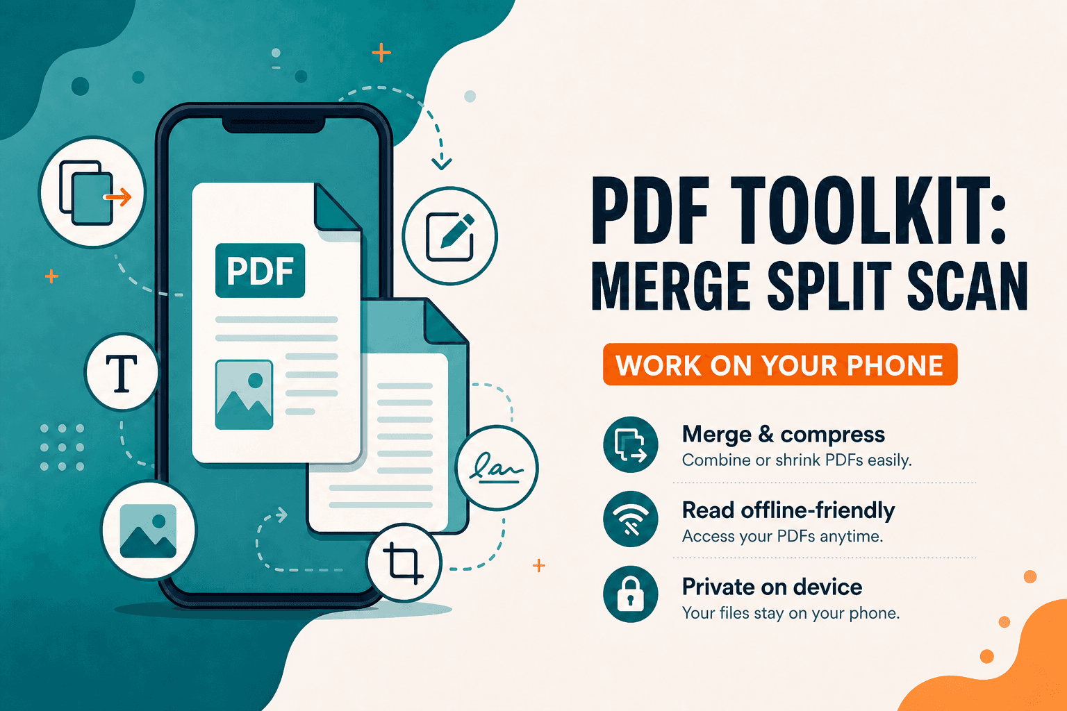 PDF Toolkit: Merge Split Scan on Android